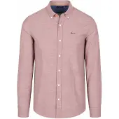 NZA (NZA) Hemd BD Barn Twill Rot - L