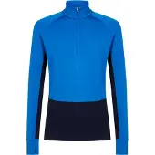 Icebreaker Men Mer 260 ZoneKnit LS Half Zip MIDNIGHT NAVY/LAZURITE/CB MIDNIGHT NAVY/LAZURITE/CB XL