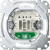 Merten MEG3760-0000 Taster-Einsatz für Card-Schalter, separater Meldekontakt, Orientierungslicht, Schließer 1-polig, 6 A,AC 250 V, StK MEG37600000