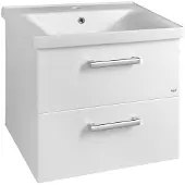 Aqualine VEGA Unterschrank 62x50x43,6cm, 2x Schublade, Weiß