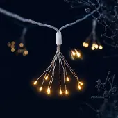 Esotec Solar Deko-Lichterkette Feuerwerk mit 100 warmweißen LEDs 102575