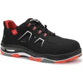 ELTEN Sicherheitssandale ALAN XXTP black-red Easy ESD S1PS, Gr. 45