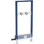 Geberit Duofix Element für Dusche, 130cm, mit Wandablauf, AP-Wandarmatur, für Estrichhöhe am Einlauf 65-90mm, 111.589.00.2