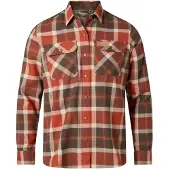 Pinewood 3429 Douglas Damen Bluse Orange Clay/D.Brown (852) S