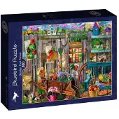 Bluebird Puzzle BLUEBIRD Puzzlezaun mit Gartenreihe 500 dl
