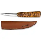 Roselli Carving knife, Curly birch