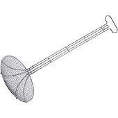 Contacto Frittierschaufel Ø 28cm Länge Stiel 60cm