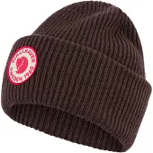 Fjall Raven - Wendbare Wollmütze – Unisex – 1960 Logo Hat - 1960 Logo Hat Black Oak für Damen aus Wolle - Braun