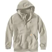 Carhartt - Heavyweight Quarter-Zip Sweatshirt - Hoodie Gr S grau/beige
