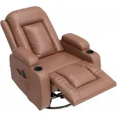 HOMCOM HOMCOMRelaxsessel verstellbar Massagesessel mit Liegefunktion Heizung