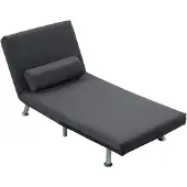 HOMCOM Klappbett Schlafsessel Gästebett Schlafsofa Faltmatratze Bett