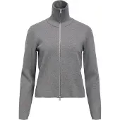 Object Stehkragen Strickjacke Grau S