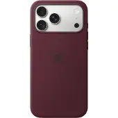 Apple Original iPhone 18 Pro Max Hülle - Silikon - Backcover/Soft Case - Dunkelrot