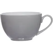 Ritzenhoff & Breker Tasse "Kaffeetassen Doppio 200 ml 6er Set", grau, Porzellan, Trinkgefäße, Tasse