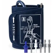 Pulox Blutdruckmanschette 15-24 cm Universal Einschlauch + 6 Adapter 1 St