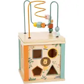 Small Foot Trapez mit Turnringen aus Holz 1 St