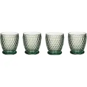 Villeroy & Boch Whiskyglas "Becher Boston Coloured 330 ml 4er Set", grün, Glas, Trinkgefäße, Whiskyglas