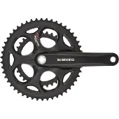 Shimano Tourney FC-A070 Kurbelgarnitur 7/8-fach schwarz 170mm 2022 Kurbelgarnituren