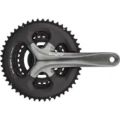 Shimano Tiagra 4703 10s Kurbelgarnitur Schwarz 172.5 mm / 50/39/30t Schwarz 172.5 mm