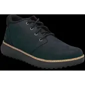 Timberland für Herren. TB0A69Q5W061 Hudson Road marineblaue Chukka-Stiefel aus Leder im mittleren Schaftbereich (40), Wohnung, Schnürsenkel,
