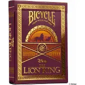Cartamundi Bicycle Kartendeck - Disney Lion King Kartenspiel Spielkarten Pokerkarten König der Löwen Single Deck