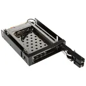 Akasa AK-IEN-03, 2.5, SATA, 6 Gbit/s, Schwarz, Edelstahl, 101,6 mm