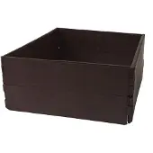 HTI Nessa Hochbeet 8-teilig Kunststoff witterungsbeständig flexibel Komposter 57,5x57,5x26cm