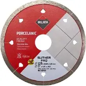 Rubi Professionelle elektrische Keramikfliesenschneidemaschine DL-125 - Porzellanfliesenschneidemaschine mit 125mm Scheibe - Leicht, mobil und transportabel