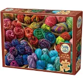 Cobble Hill Puzzle A Yen for Yarn - 275 Teile Puzzlespaß