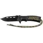 Fox Outdoor Einhandklappmesser Camorope schwarz