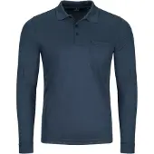 Ragman Basic Poloshirt Klassischer Look, Weiches Material mit leichtem Glanz, Vielseitig kombinierbar im Alltag
