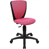 Topstar High S 'Cool Kinderdrehstuhl, Kunststoff, rosa, One Size