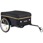 Vevor Fahrrad Lastenanhänger, 40/45/72 kg Tragfähigkeit, Schwerlast Fahrradwagen, Faltbar und kompakt mit universeller Anhängerkupplung