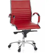 Hjh OFFICE PARMA 10 - Profi Chefsessel Rot