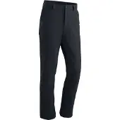 Maier Sports Outdoorhose "Essential Flex M", Herren, Gr. 46, Normalgrößen, schwarz, 92% Polyester, 8% Elasthan, Hosen Outdoorhose, Herren Winter Wanderhose, atmungsaktive Funktionshose, Regular Fit