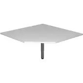 Hjh OFFICE PRO RT12 G - Trapezplatte 120x120 Grau