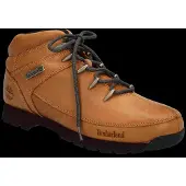 Timberland für Herren. TB0A2K84AJW1 Lederstiefel Euro Sprint Mid braun (41), Wohnung, Schnürsenkel, Lässig, Draußen
