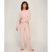 Hunkemoller Pyjamaset Baumwolljersey Rosa