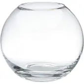 Leonardo Kugelvase "BOCCIA 15 cm", transparent (klar), B:15cm H:13cm T:15cm Ø:15cm, Kristallglas, Vasen, Kugelvase