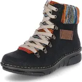 Rieker Stiefeletten Schwarz Damen