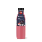 Tefal Isolierflasche "Trinkflasche Bludrop", orange (koralle), H:21,5cm, Edelstahl, Trinkflaschen, Isolierflasche, Edelstahl, Quick-Press Deckel, 360 Trinkgenuss, 12h warm/24h kühl