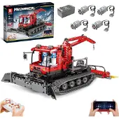 ReoBrix 22019 Pistenraupe Klemmbaustein Schneefahrzeug RC 1100 Teile ab 14