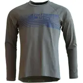 Zimtstern - Spunz Shirt L/S - Radtrikot Gr S grau