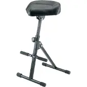 K&M 14047 pneumatische Hocker Black