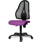 Sonstiges Topstar Bürostuhl Open Point P, OP100 G03 Stoff lila, Gestell schwarz