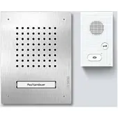 Siedle&Söhne SIEDLE & SÖHNE Siedle Audio-Set SET CLAB 850-1 E/W Siedle Classic Edelstahl/Weiß