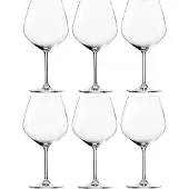 Schott zwiesel SCHOTT 8003.20011, Rotweinglas, Tulpenglas, Glas, Transparent, Burgunderwein, VIÑA