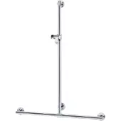Keuco Duschhandlauf PLAN CARE m Bsta 682/1263mm Alu sil-elo/verchr