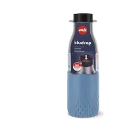EMSA "Bludrop Sleeve" Edelstahl/Silikon, Quick-Press, 12h warm/24h kühl