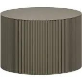 Woood Beistelltisch "Prague", grün, B:60cm H:40cm T:60cm, Tische, Beistelltisch, runde Form, aus gepresstem Plattenmaterial, Höhe 40 x ø 60 cm